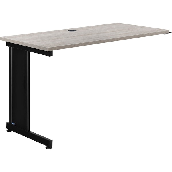 Interion By Global Industrial Desk, 24 in D X 30 in H, 48 in W X Laminate Top; Steel Frame 812234RGY - main